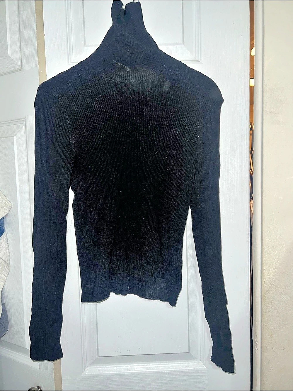 Black Turtleneck Sweater